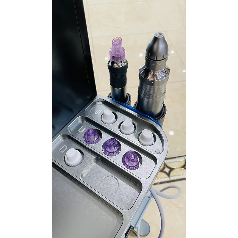 Máquina de microdermoabrasión Facial Vertical multifuncional, máquina de microdermoabrasión, rejuvenecimiento de la piel, blanqueamiento de la piel, chorro de oxígeno