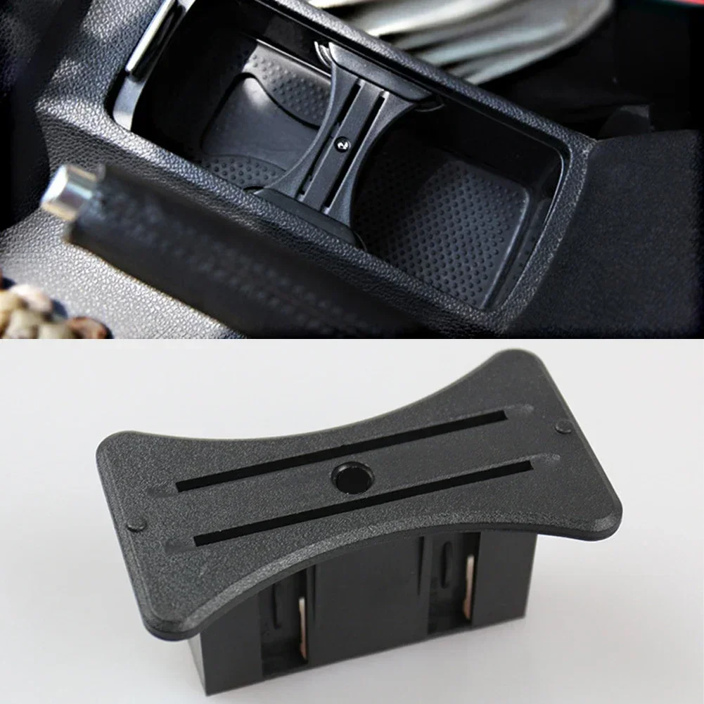 Car Water Cup Holder Cup Limit Card Insert Coin Slot Center Console Gap Organizer For VW MK6 Golf 7/7.5 Golf 6 GTI R20 2008-2012