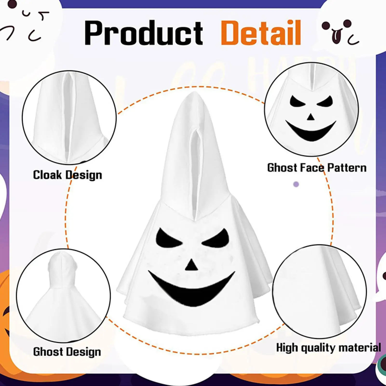 

Car Shifter Cover Ghost Shift Lever Hoodie For Automotive Protective Lever Accessories Funny Decoration For Men Women Drivers
