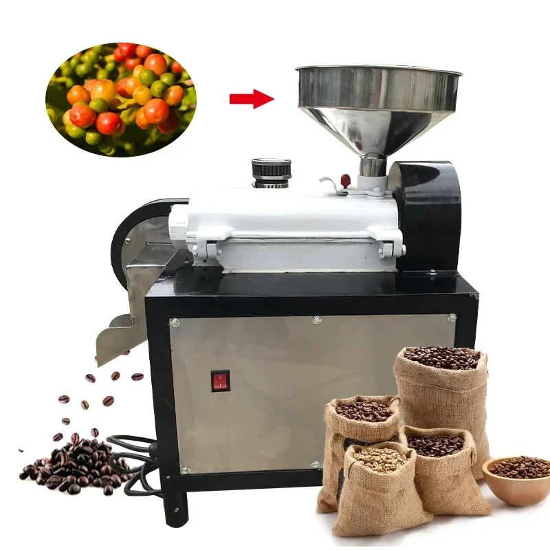 

CHANGTIAN coffee bean husking machine raw coffee husk removing machine hand cranked coffee husk remover