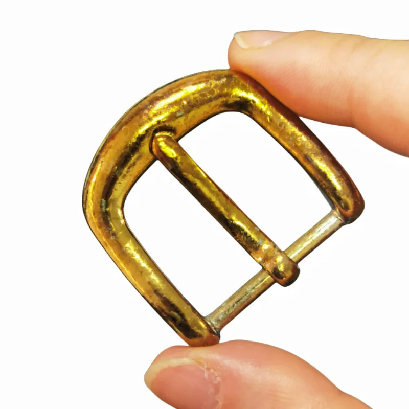 التيتانيوم النقي 25 مللي متر حزام رئيس دبوس مشبك تلميع غير قابل للصدأ الرجال والنساء هيبوالرجينيك تنوعا موضة مشبك حزام غير رسمي #4