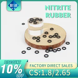 CS 1.8/2.65mm NBR Nitrile Rubber O-Ring Wear resistant and waterproof Sealing Washer Gasket, Bulk Wholesale