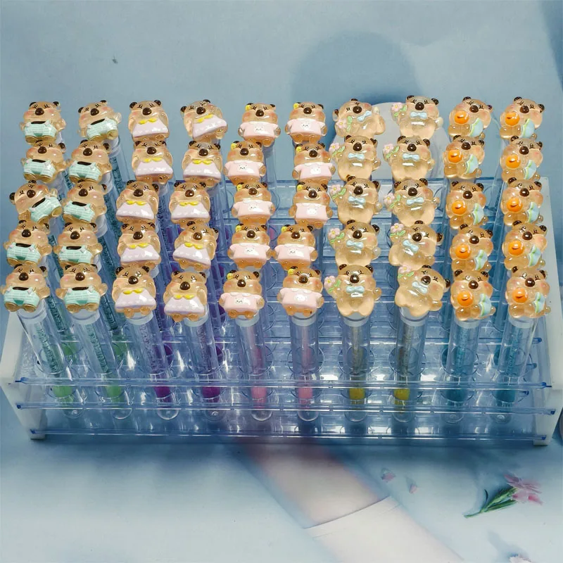 50 szt. Szczoteczki do rzęs wielokrotnego użytku, jednorazowe aplikatory do rzęs, szczoteczka do brwi, wymienne, pyłoszczelne, błyszczące, do usuwania zniszczonych rzęs