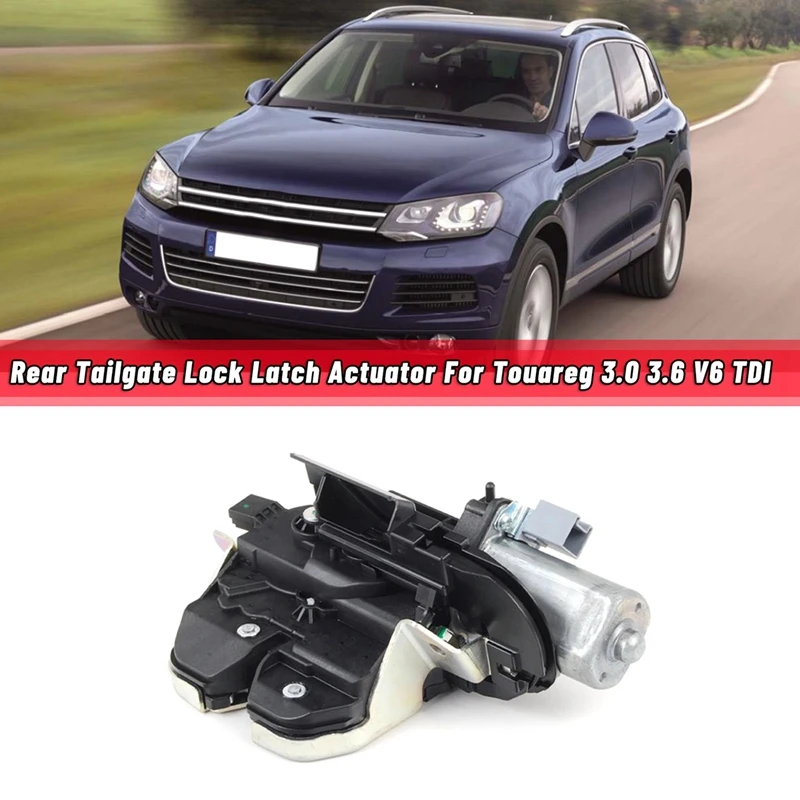 Car Rear Tailgate Lock Latch Actuator For-Porsche Cayenne 958 - Q7 -Touareg 3.0 3.6 V6 TDI 7P0827505K 7P0827505F