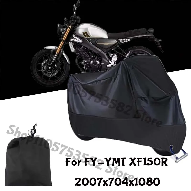 Motorcycle Full Covers For FY-YMT XF150R Car Outdoors Sun Protection Dust No Ear Thickened Oxford Clothcover Accessories