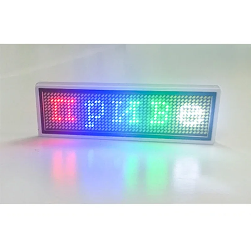 LED Display DIY Text for 1/10 RC Crawler Car Traxxas TRX4 Defender AXIAL SCX10 RC4WD D90 1/14 Tamiya RC Truck Scania 770S ACTROS