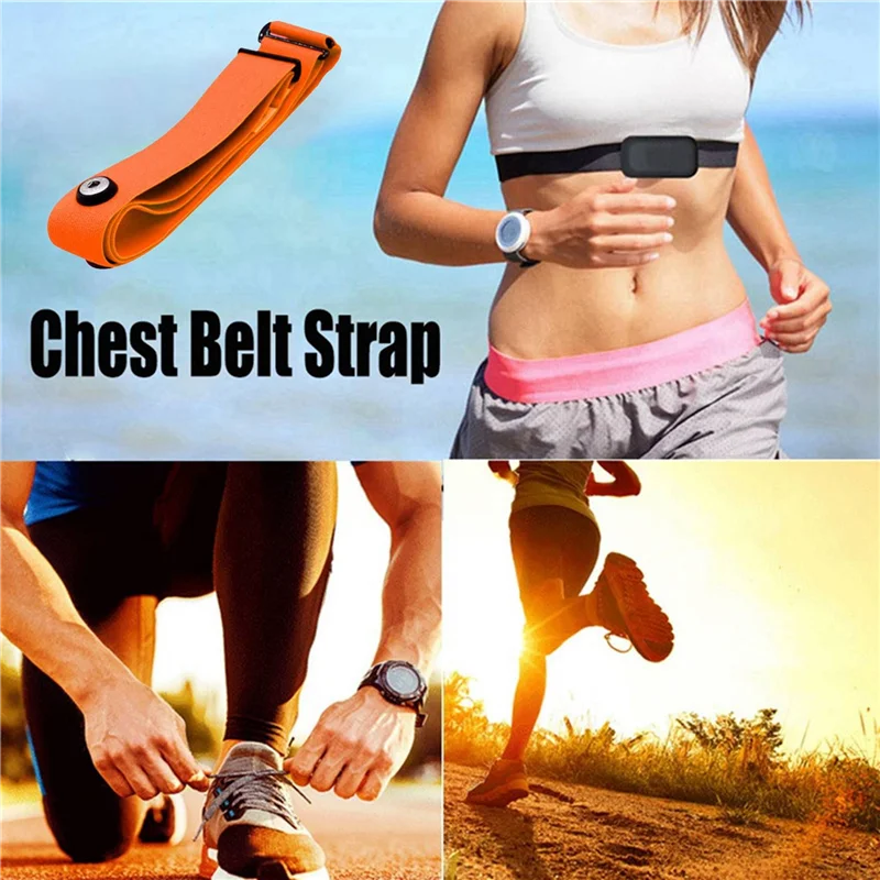 A98U for Magene Heart Rate Chest Belt Adjustable Elastic Strap for Polar Wahoo Garmin Sports Monitor Heart Rate Rate Belt