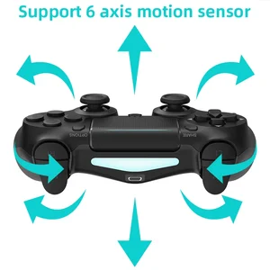Controlador de juego compatible con Bluetooth para gamepad inalámbrico PS4/Slim/Pro para PC Dual Vibration Joystick para iOS/Android 12 mejores ventas Sony PS 6 - №7