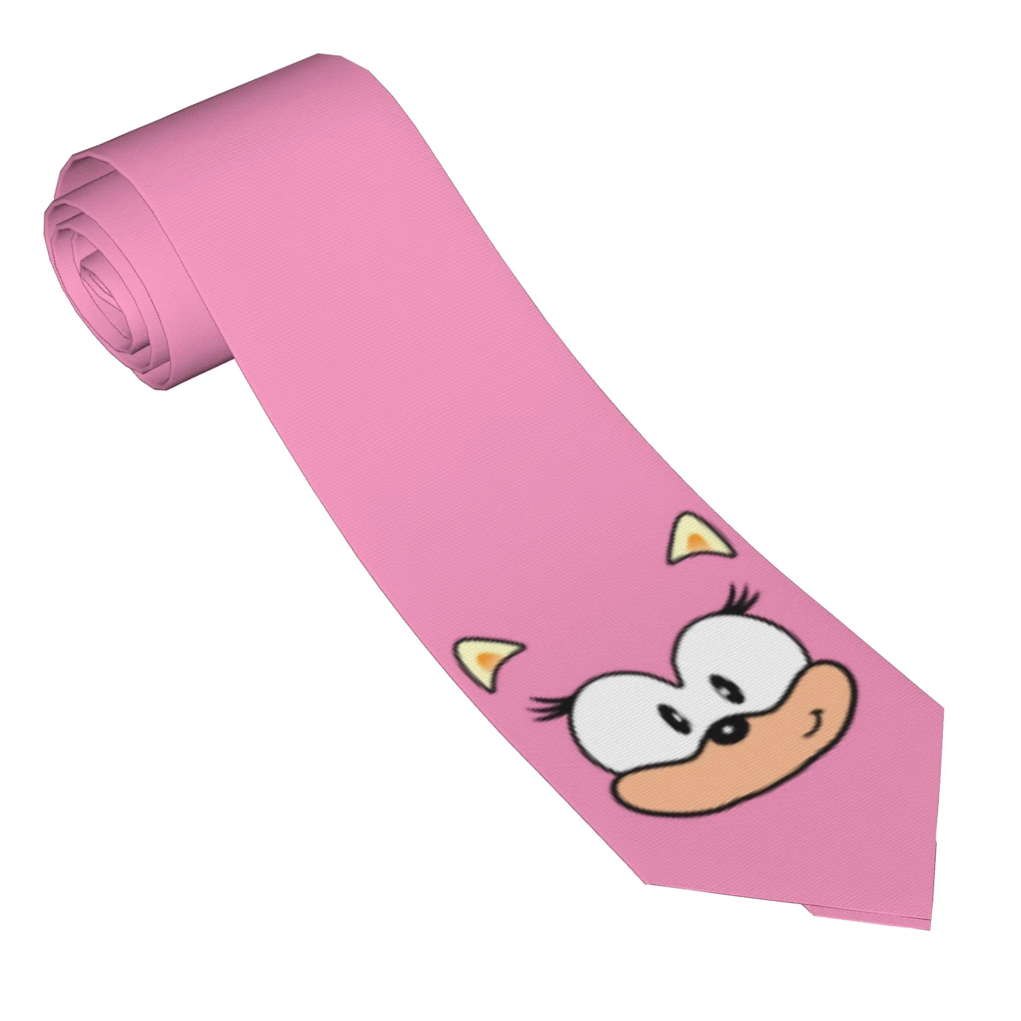 Corbata para hombre con diseño de Sonic the Hedgehog, elegante corbata gráfica para boda, accesorios de corbata de gran calidad