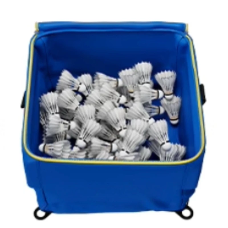 سيارة مدرب كرة الريشة المتحركة ذات سعة كبيرة، إطار مجموعة كرة الريشة قابل للتعديل، سلة بيك اب كرة البيسبول، أجزاء رياضية محمولة