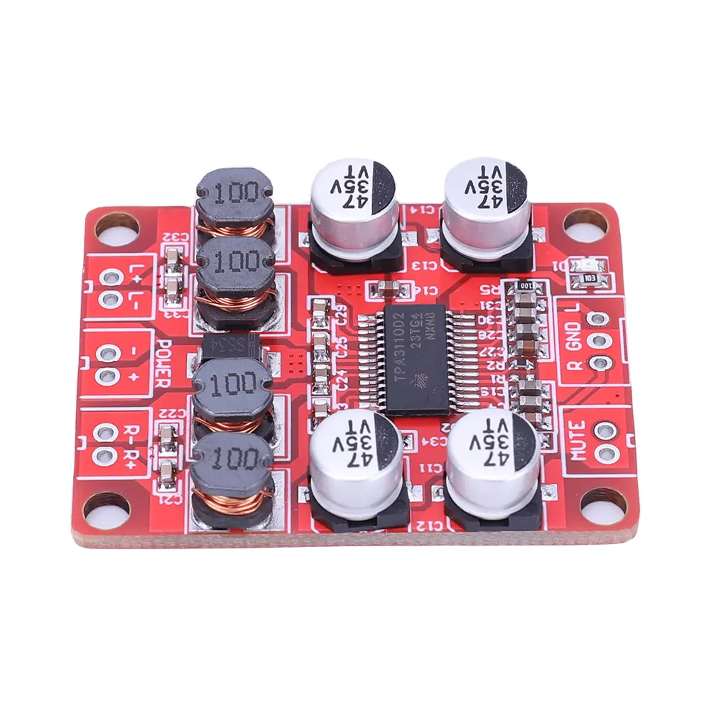 TPA3110 Digital Power Amplifier Module DC 12V Dual Channel Power Amplifier Board Module for Speaker Electronic DIY Kit