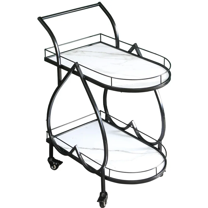 

Hotel dining cart ktv wine cart bar service trolley restaurant luminous mobile cake snack club