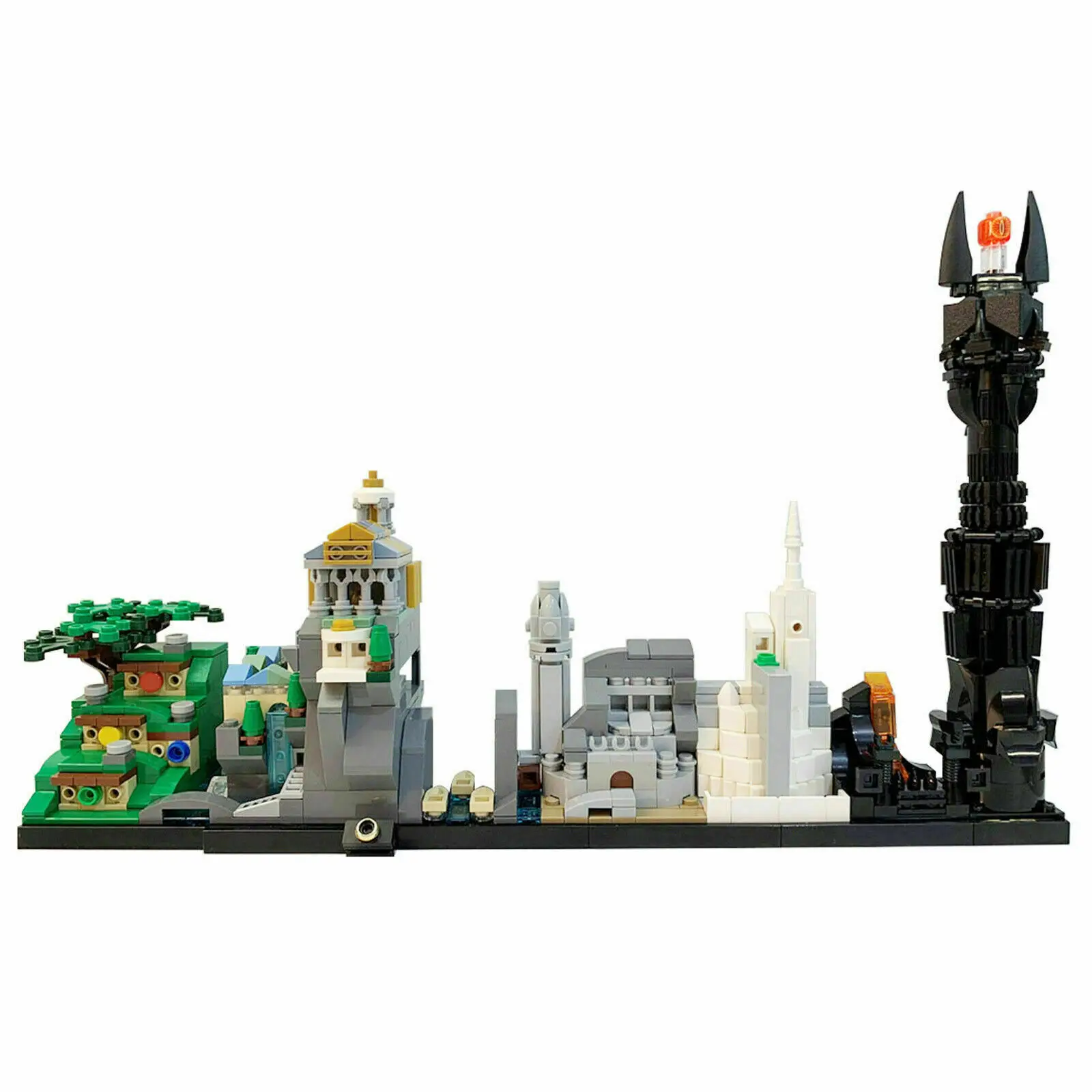 

Skyline Architecture Model about Ring 730 Pieces Building Toys Set MOC Build