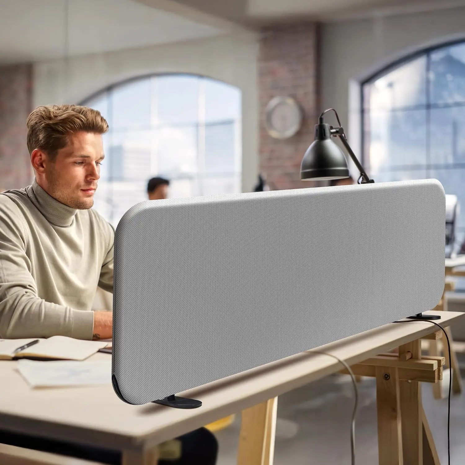 Desk Dividers, Portable Table Partition Panel 48