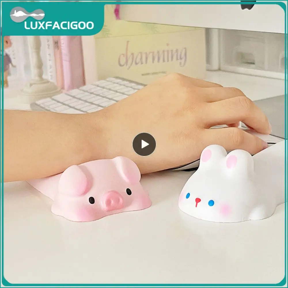لوحة ماوس برسوم كرتونية لطيفة ، خنزير ، قطة ، أرنب ، كلب ، سطح مكتب ، كمبيوتر ، كمبيوتر محمول ، وسادة معصم ، مكتب كاواي