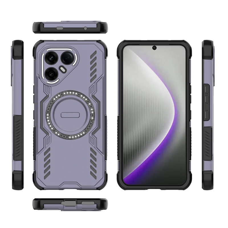 Coque de téléphone à dissipation thermique avec aimant pour Tecno Pova 7 Ultra 5G Global