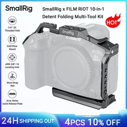 SmallRig R5 II Cage for Canon EOS R5 Mark II, Camera Video Cage with Cold Shoe Quick Release Plate for Arca-Swiss -4978