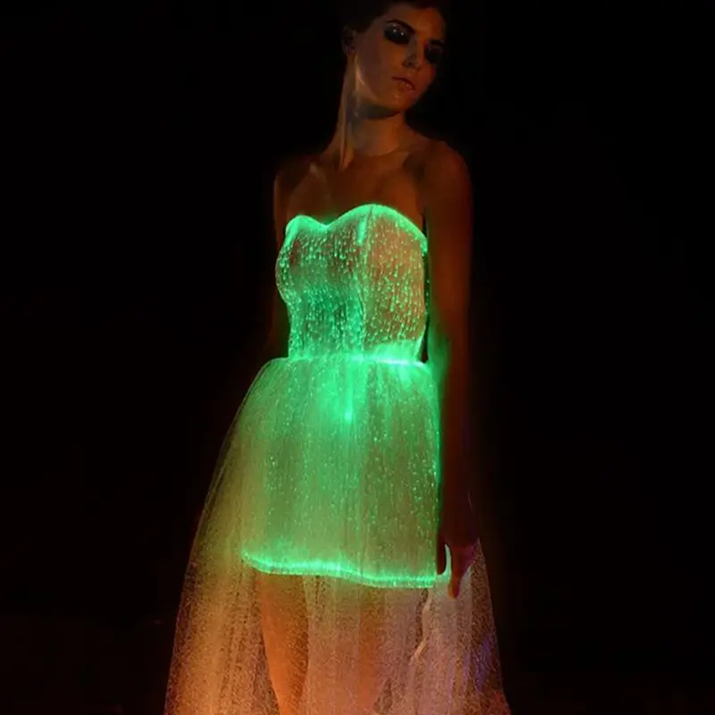 

Балетная пачка светодиодное световое платье оптоволоконный танцевальный костюм для девочек светодиодное свадебное платье реквизит для фотосессии боди для девочек