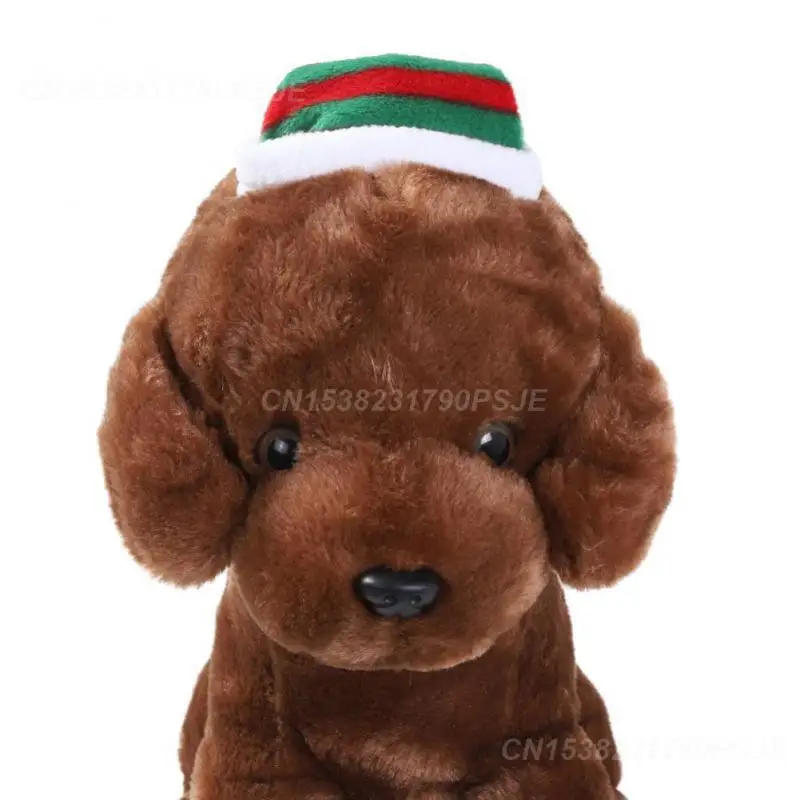 2/3/4PCS Cat Dog Christmas Hat Winter Warm Pet Cat Dog Santa Claus Hat Christmas Xmas New Year 2023 Plush Navidad Natale Pet