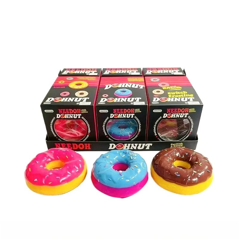 Neues Schylling NeeDoh Jelly Donut Anti-Stress-Spielzeug, weiches Spielzeug mit langsamer Rückfederung, perfektes Squishy-Geschenk