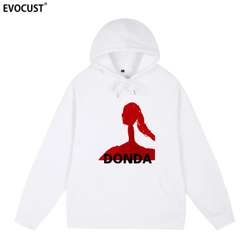 Kanye West donda black Hip Hop Hoodies Sweatshirts men women unisex Cotton