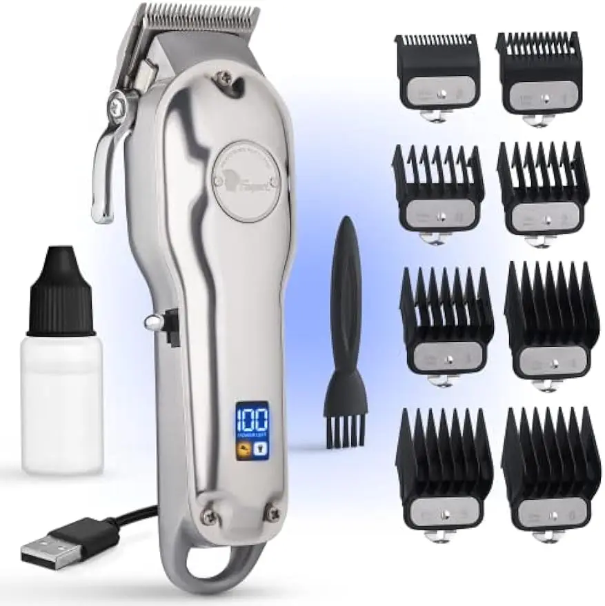 Professional hair clippers, cordless hair clippers, Men's professional, Barber clippers, Hair kit, electric men's hair clippers