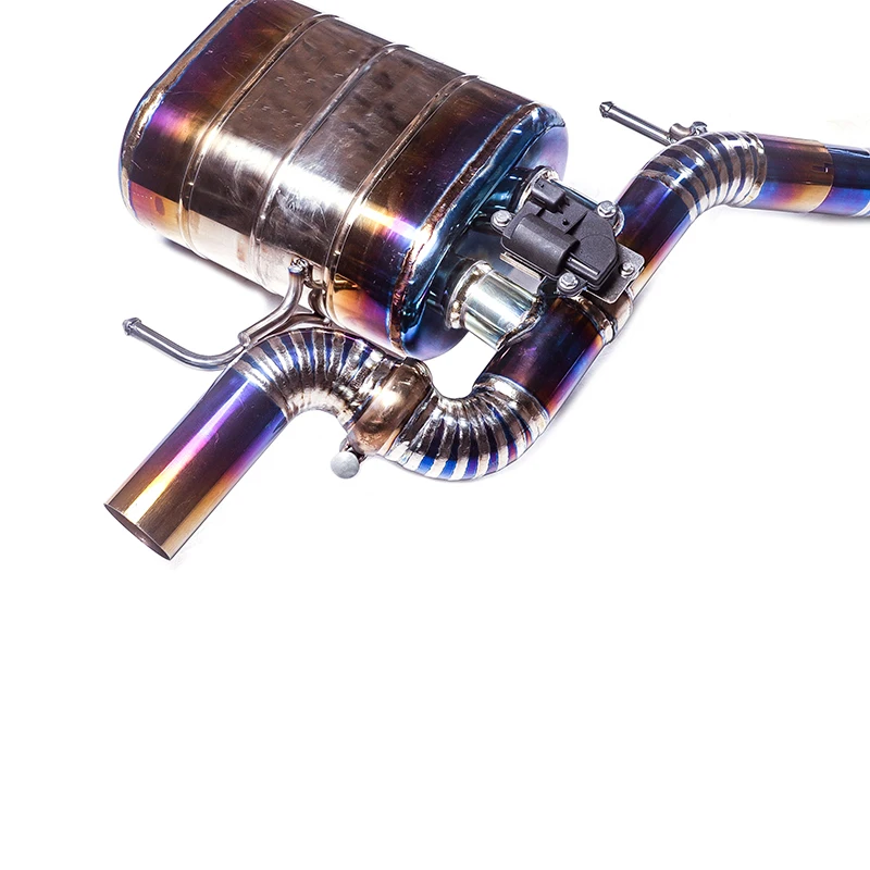 GFC catback uitlaatsysteem, OEM diffuser titaniumlegering high-performance voor de 2013-2019 Land Rover Range Rover Sport V6 3.0T,