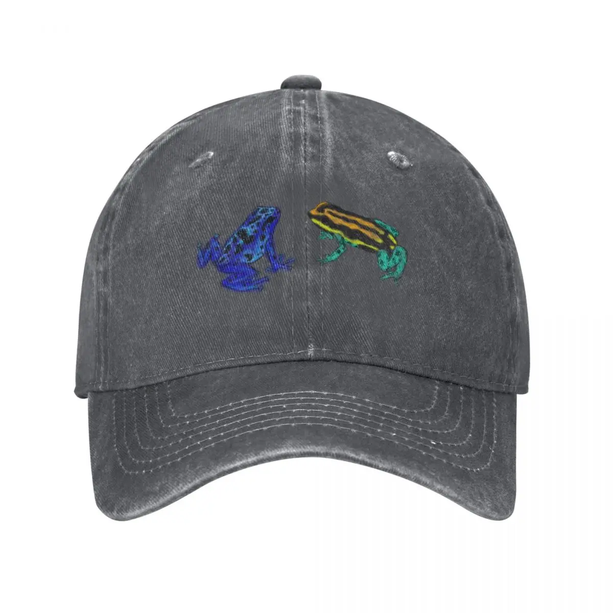 poison dart frog buddies Baseball Cap Fashion Beach Golf western Hat Designer Hat Hats Woman Men's