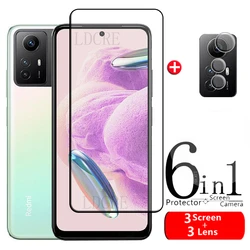 For Xiaomi Redmi Note 12S Glass Redmi Note 12S Tempered Glass Full Cover Glue 9H HD Screen Protector Redmi Note 12S Lens Glass