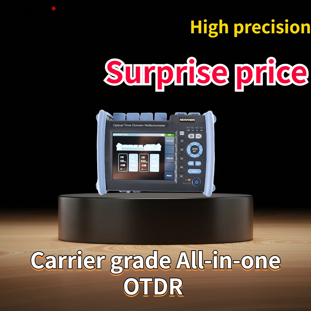 

Carrier Grade NK6000-SM1 OTDR Optical Time Domain Reflectometry PON OTDR Tester With VFL OPM Light Source 850/1300/1310/1550nm