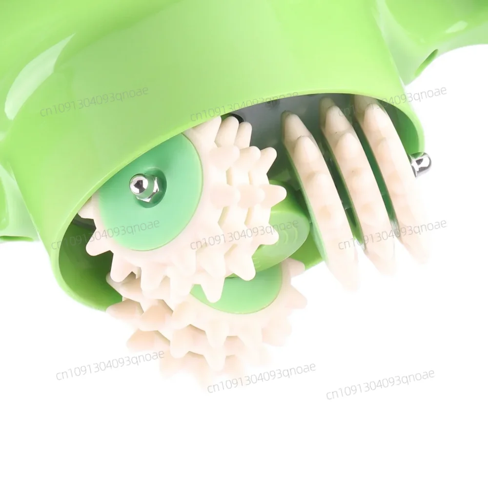 3D Kneading Massage Tool Handheld Shoulder Neck Massager Relieve Fatigue Electrical Cervical Body Massager 100-240V