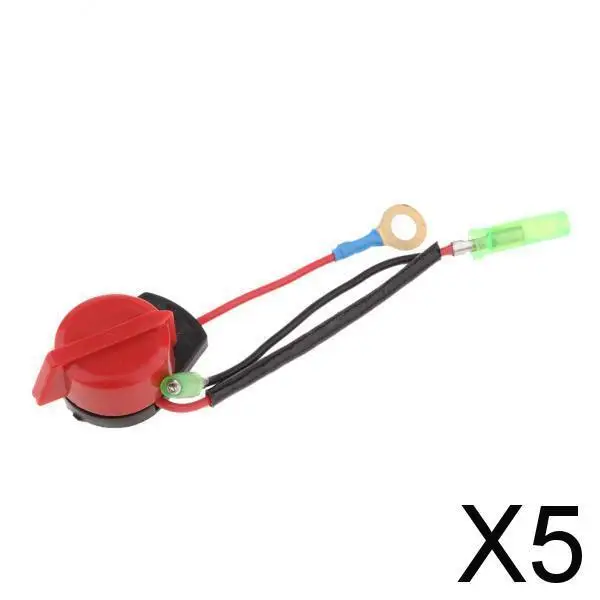 

5xEngine On Off Kill Switch for Honda GX160 Generator Mower Water Pump