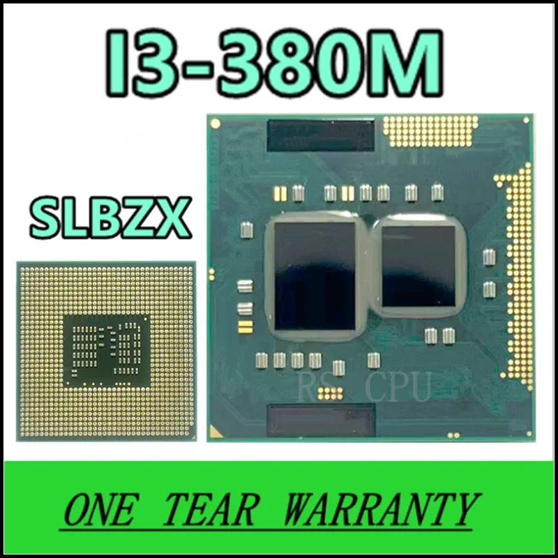 I3-380M I3 380M SLBZX 2.5 GHz Dual-Core Quad-Thread Processor 3W 35W Socket G1/RPGA988A