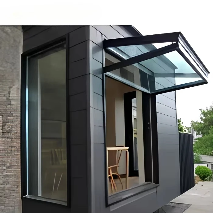 Luxury Custom Villa Garden Soundproof Triple Glazed Low E Tempered Glass Aluminium Bi Fold Sliding Casement Window