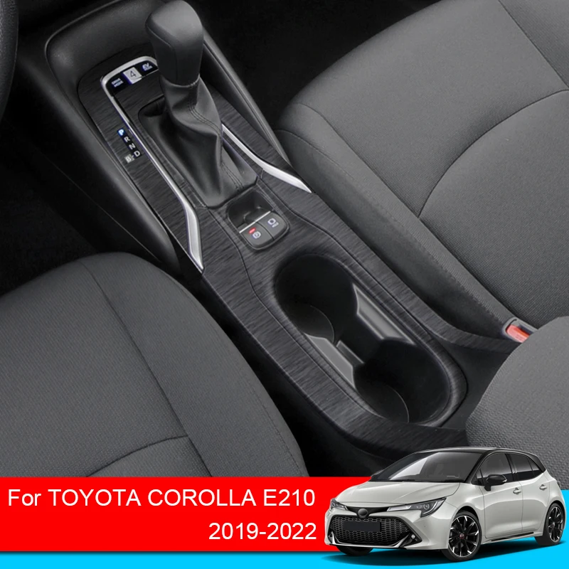 For Toyota Corolla E210 2019-2022 Car Interior Sticker Lifting Window Panel Decal Gear Box Dashboard Protective Film Accessory