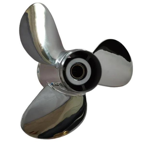 35-50HP 11.1X14 Boat Engine Prop Matched For TOHATSU&NISSAN STAINLESS STEEL OUTBOARD PROPELLER Marine Propeller