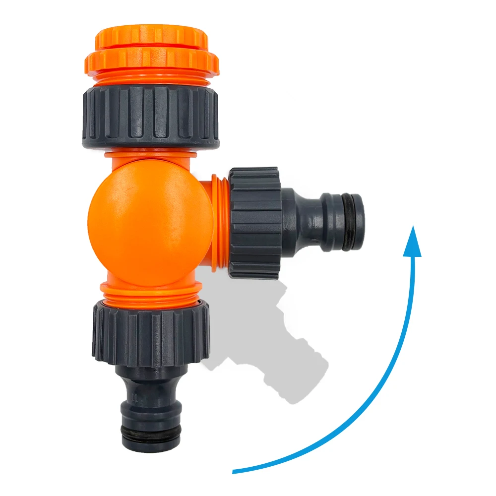 Garden Hose Connector Faucet Adapter For 1/2 Inch Hose Reel Cart Plastic Click-lock Quick ConnectionFor Watering Irrigation
