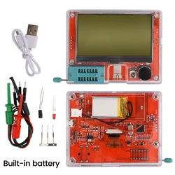 LCR-T10H Transistor Tester Multimeter Colorful Display TFT For Diode Triode MOS/PNP/NPN Capacitor Resistor Transistor