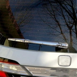 WELKINRY For Honda Odyssey RC 5th Generation 2013-2023 ABS Chrome Car Tail Rear Window Windshield Windscreen Wiper Cap Trim