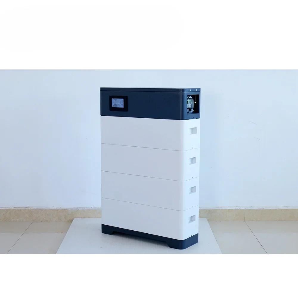 10kw Storage System 50Ah 100Ah 48V Lifepo4 Stackable Batteries Solar High Voltage Energy Storage Lithium Battery