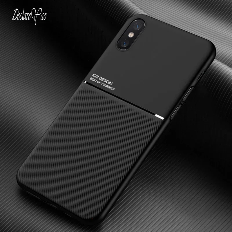 DECLAREYAO Original Slim Soft Frame Hard Coque For Apple iPhone X Xs Max XR 7 8 Plus SE 2022 3 2 SE3 SE2 2020 2nd 3rd Case Cover