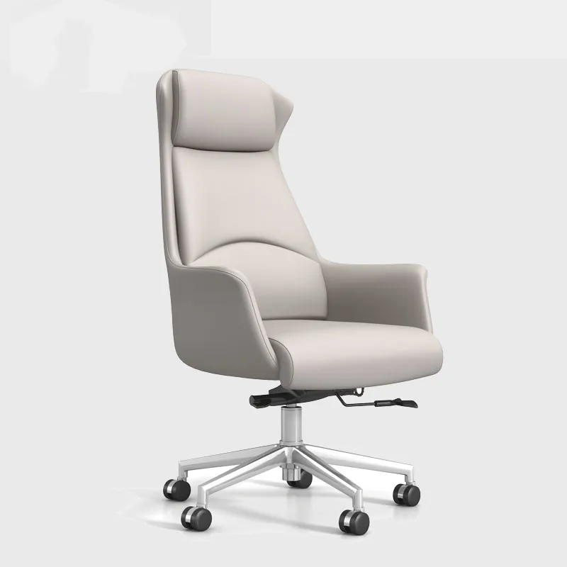 

Office Class Chair Middle Class Chair Boss Office Conference Reception Negotiation Chair Comfortable Leather