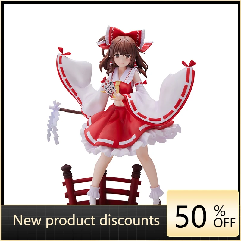 Touhou Project Shrine Maiden FuRyu Hakurei Reimu 100% Original genuine PVC Action Figure Model Toys Figure Collection Doll Gift