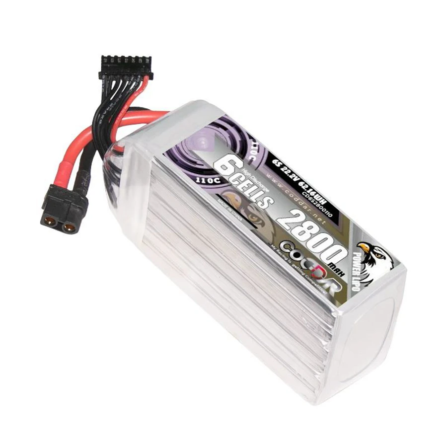 CD2S-6S2800110 2800MAH 2S 3S 4S 5S 6S 110C Fixed Wing Airplane Model RC  Lithium Battery