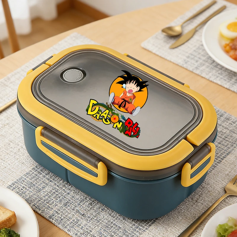 

Dragon Ball Boy Lunch Box Anime Cartoon Bento Box Insulated Boxes Student Large Capacity Rice Boxes Children Picnic Tableware