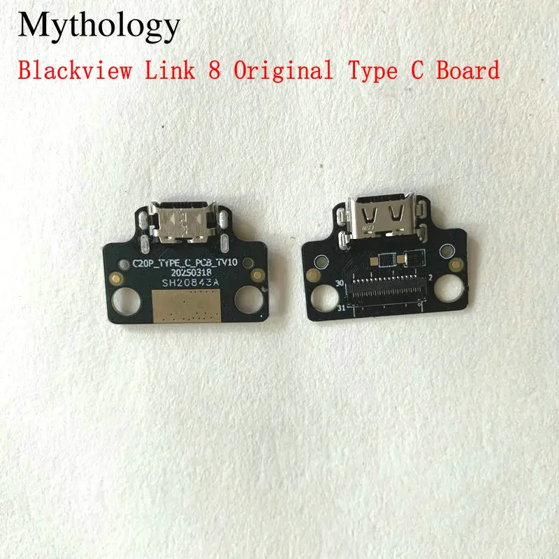 For Blackview Link 8 Original USB Board Type C Charging Dock Connector Mobile Phone Repair Parts