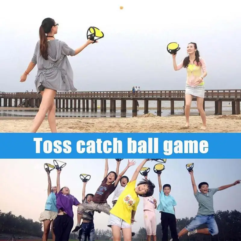 Throwing catching Ball Game for Adult Kid Outdoor Indoor Funny Interaction Sensory Sport Toy Training Hand Eye Coordination Toy