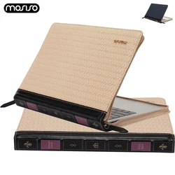Latest PU Leather Laptop Sleeve for MacBook Air 13.6 Case M3 A3113 A2337 A2179 Vintage Carrying Cover for Mac Pro 13 A2338 A1708