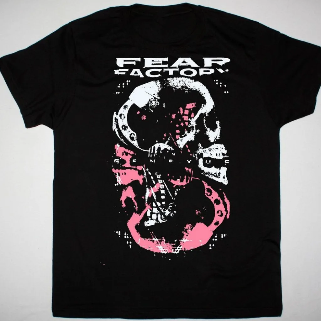 

Fear Factory band black T-shirt Unisex Tee sizes S-5Xl TA5564