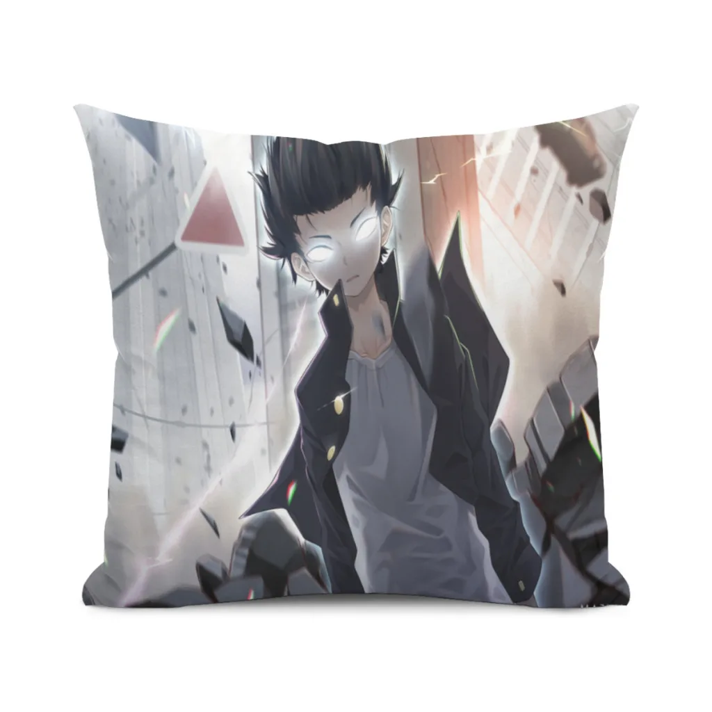 Hot-Anime-Mob-Psycho-100 Cushion Cover 45x45cm Home Decor Sofa Pillow Home Pillowcase